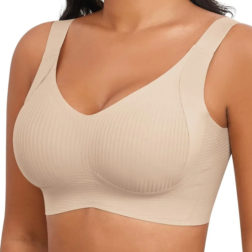 Women Jelly Wire-Free Seamless - Full Coverage Bra ulasan dan harga