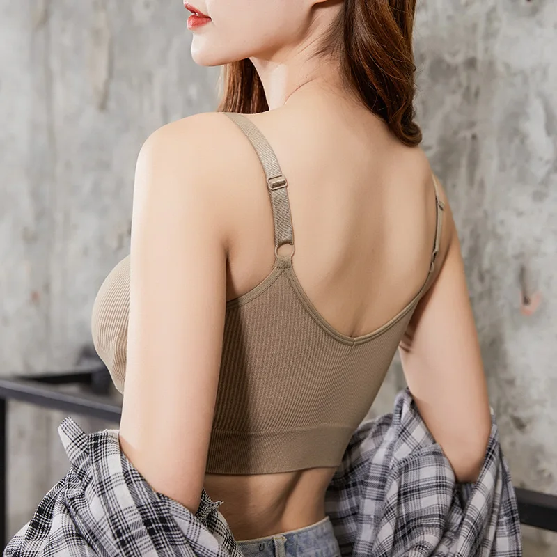 Women Seamless Wire‑Free Brale - Sleep Bra Bralette ulasan dan harga