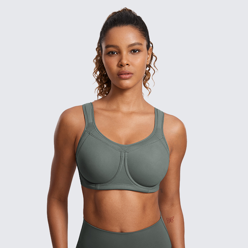 SYROKAN Women Sports bras High - Full Coverage Bra ulasan dan harga